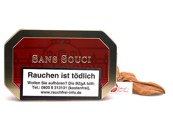 Sans Souci Majestic Mixture Pfeifentabak 100g Dose Sans Souci Majestic Mixture Pfeifentabak 100g Dose